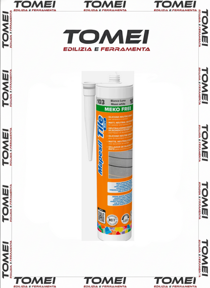 Sigillante Siliconico Opaco Per Ceramica Resistente a Muffa Mapesil Tile Matt