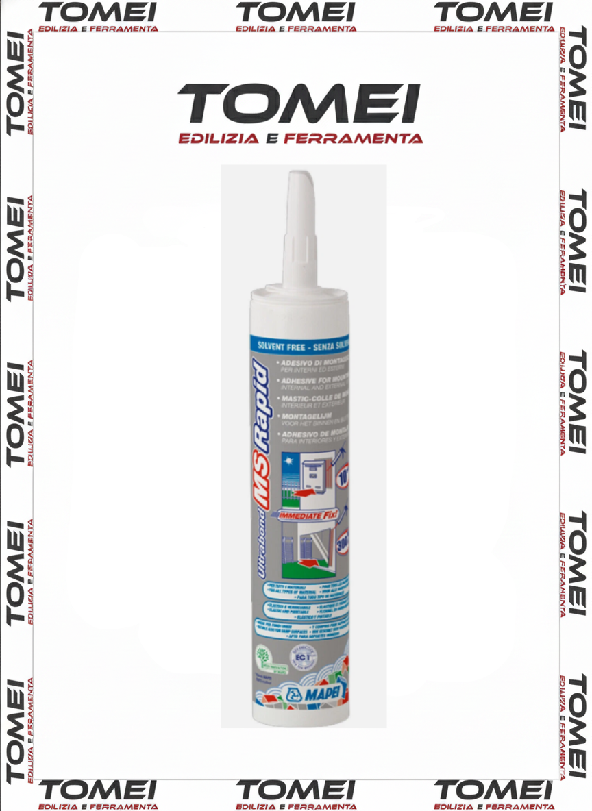 MAPEI ULTRABOND MS RAPID 310ML Adesivo di montaggio deformabile ibrido sigillant