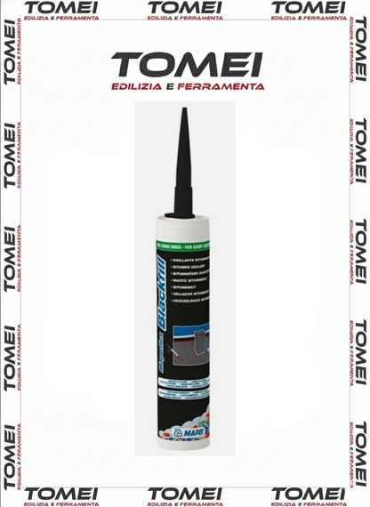 Mapeflex Blackfill Sigillante bituminoso nero cartuccia 300 ml. MAPEI