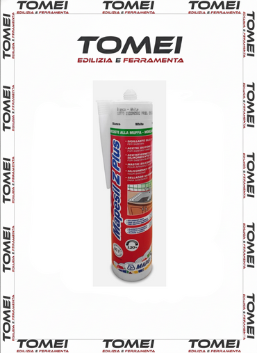 Mapei MAPESIL Z PLUS sigillante acetico resistente alla muffa 280 ML bianco