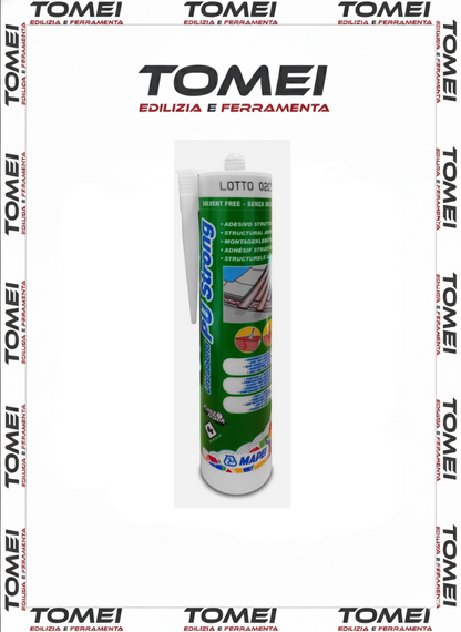 Mapei ULTRABOND PU STRONG adesivo di montaggio poliuretanico rapido 300 ML beige