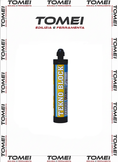 ANCORANTE CHIMICO IN CARTUCCIA - TASSELLO CHIMICO TEKNO BLOCK - 300ml