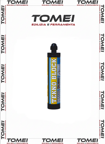 ANCORANTE CHIMICO IN CARTUCCIA - TASSELLO CHIMICO TEKNO BLOCK - 300ml