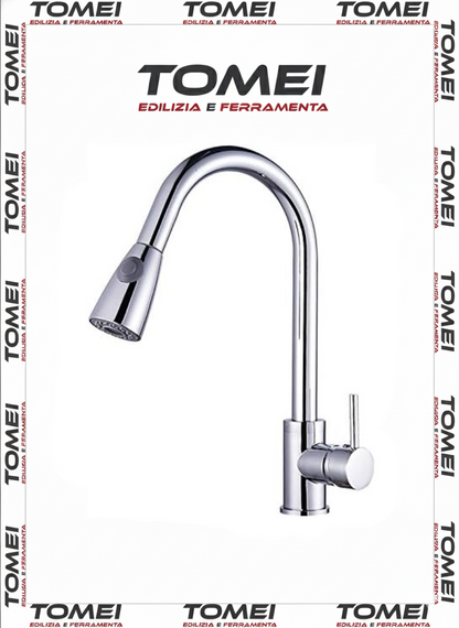 Rubinetto Cilvani Montecarlo con Doccetta estraibile per lavello lavabo cucina
