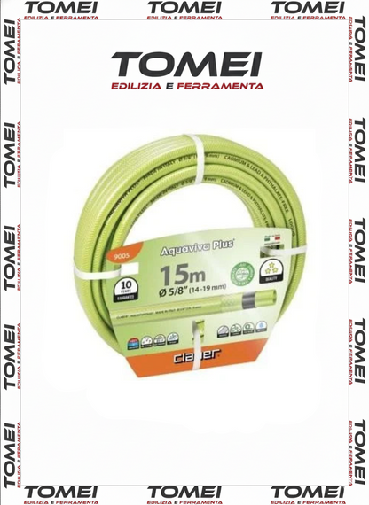 Claber 9005 Tubo Irrigazione 5/8" 15 MT  Aquaviva Plus Giardino Orto Fiori