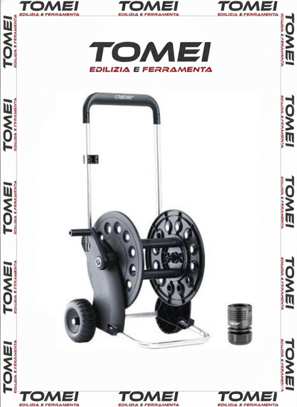 ECO 6 CARRELLO AVVOLGITUBO PORTATILE DA GIARDINO IRRIGAZIONE CLABER ECOSEI 8980