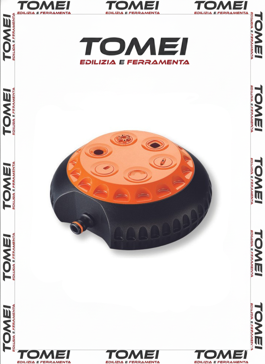 CLABER 8654 IRRIGATORE MULTIFUNZIONE IRRIGAZIONE GIARDINO 6 GETTI FUORI TERRA