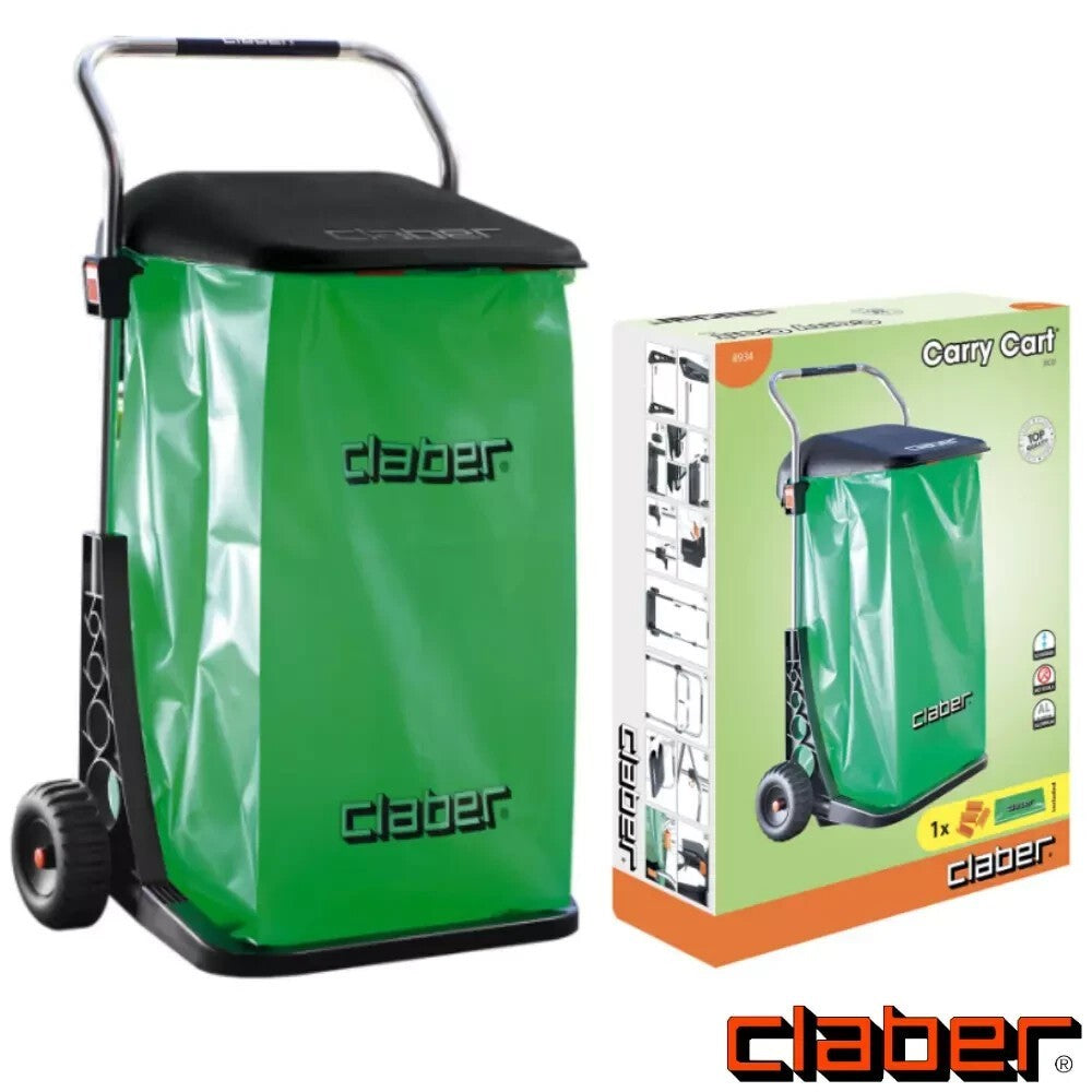 Claber CARRELLO PORTASACCO PORTATUTTO MULTIUSO DA GIARDINO Carry Cart Eco 8934