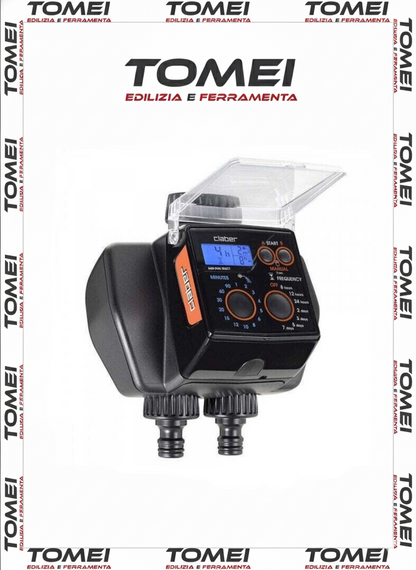 CLABER 8488 DUAL SELECT CENTRALINA PROGRAMMATORE IRRIGAZIONE GIARDINO 2 VIE