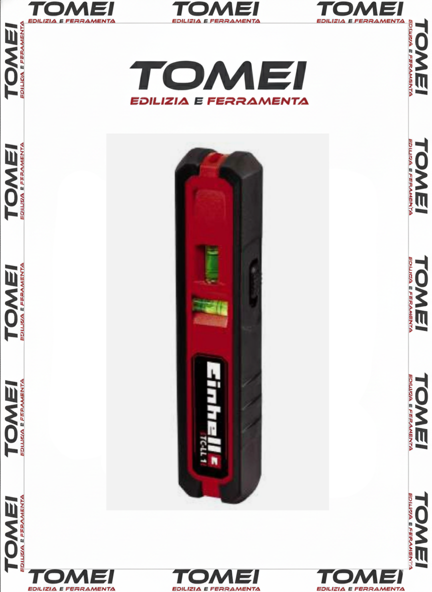 EINHELL LIVELLA LASER TC-LL 1 DOPPIO UTILIZZO 20MT PREC.05