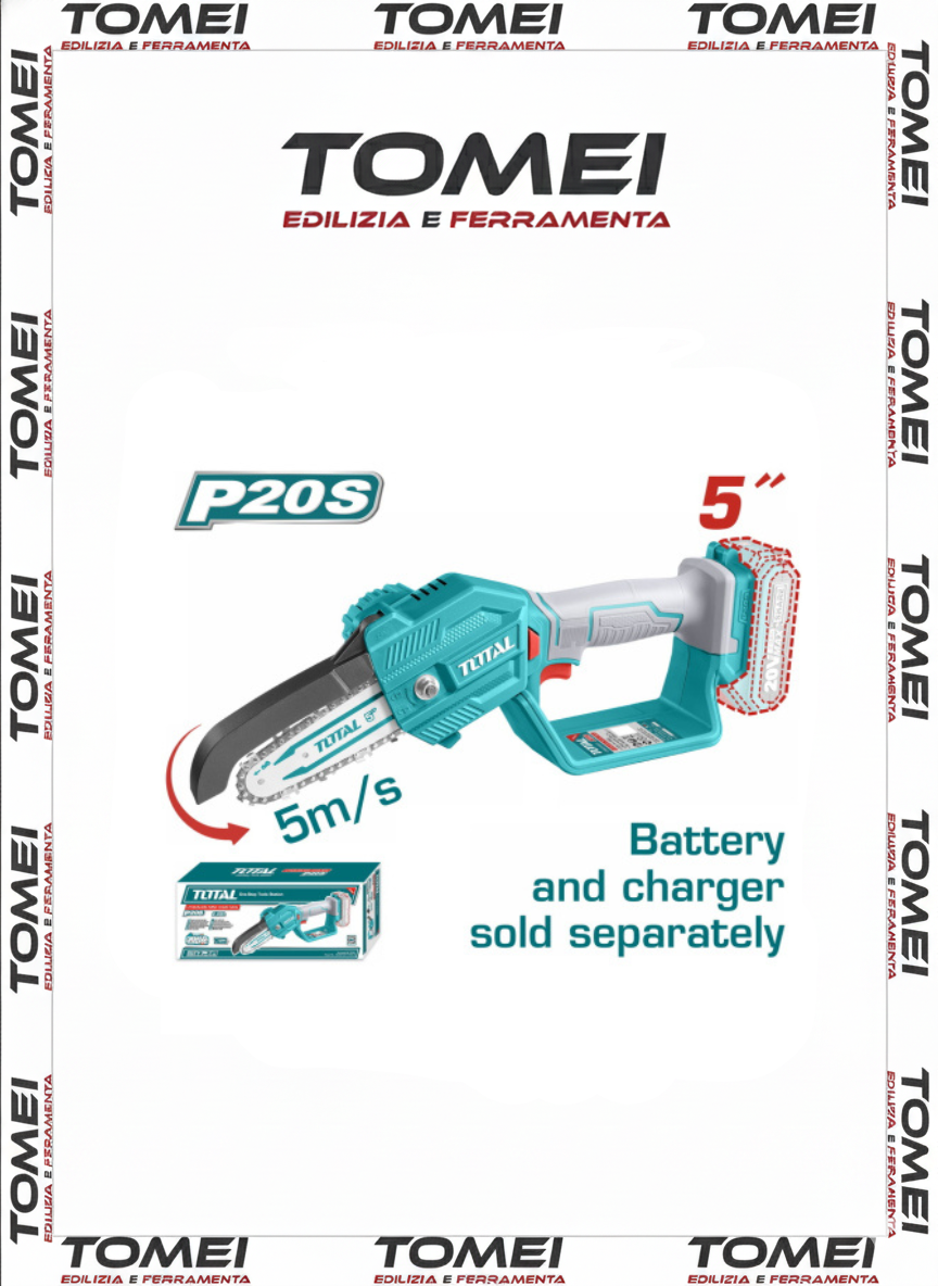 Total Mini motosega TGSLI2058 tensione 20V